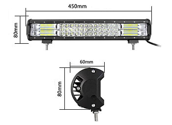 LED RAMP 7D, RAK 18" / 252*