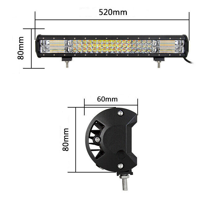 LED RAMP 7D, RAK 20" / 288*