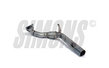 FRAMRÖR /Downpipe  3"  VW Golf 6 R