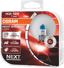 H3 OSRAM 12V NB +150%  NEXT GENERATION 2-PACK /REA