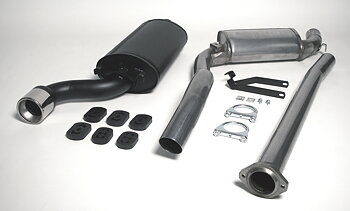 SPORTAVGASSYSTEM 2,5" SAAB 9000 CS Turbo  1992-