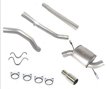 SPORTAVGASSYSTEM 3"  Rostfritt -1 dämpare - VOLVO 850/70 I-ser 