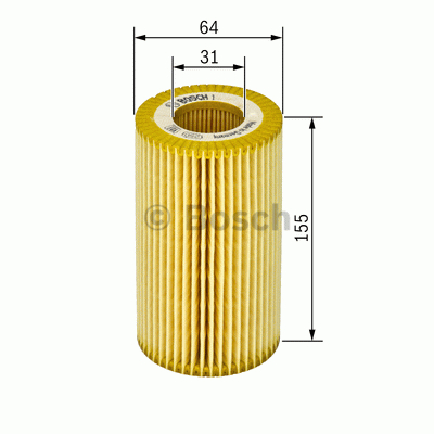 Oljefilter  "Premium" Fabr Bosch  AUDI , VW 2,4-3,2 lit