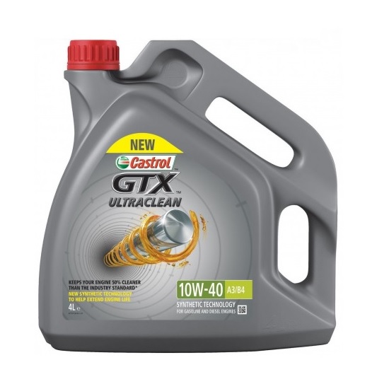 MOTOROLJA CASTROL GTX ULTRACLEAN 10W-40  A3/B4  4 lit
