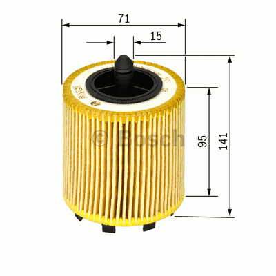 Oljefilter  "Premium" Fabr Bosch  AUDI , SEAT, SKODA , VW  1,4TDi-2,0 TDi  + V5 m.fl