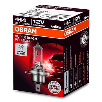 H4 OSRAM  SUPER BRIGHT100/90W  