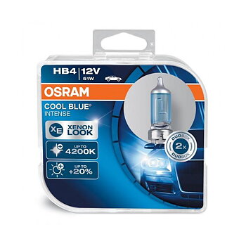 HB4 OSRAM 12V COOL BLUE INTENSE  2-PACK/ OUTLET