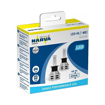 H3 NARVA LED  Konverteringssats   19W/12-24V 