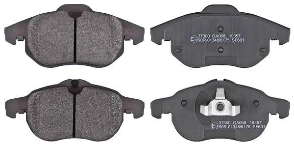 Bromsbelägg  "Premium" FRAM ; SAAB 9-3 II , Opel m.fl  med 285/302 mm bromsskiva 