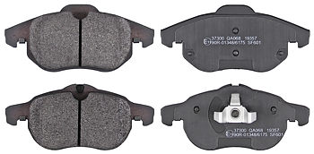 Bromsbelägg  "Premium" FRAM ; SAAB 9-3 II , Opel m.fl  med 285/302 mm bromsskiva 