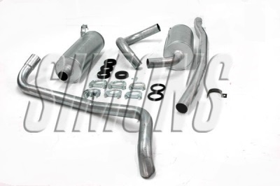 SPORTAVGASSYSTEM 2,5" - (ej framrör)   VOLVO 140 67-73