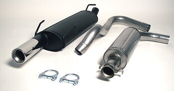SPORTAVGASSYSTEM 2,5" SAAB 900 1994-