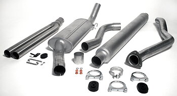 SPORTAVGASSYSTEM 2,5" SAAB 900 Turbo 1981-1988 med framrör