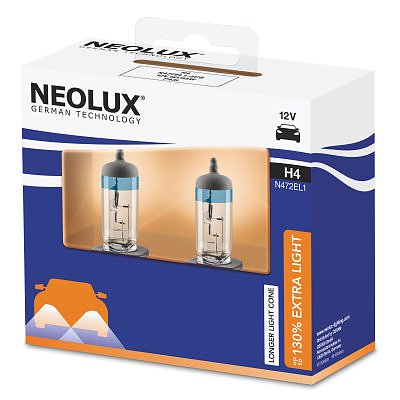 H4 NEOLUX Extra Light +130% / OUTLET