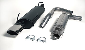 SPORTAVGASSYSTEM 2,5" SAAB 9-3 I  1998-2002
