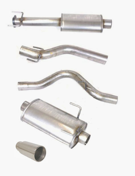 SPORTAVGASSYSTEM 3" ALU Superflow (ej framrör) SAAB 9-5 98-01/Aero 98-03