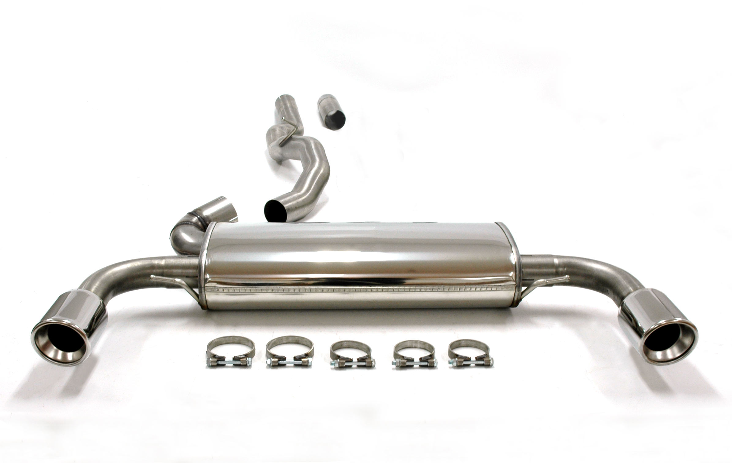 SPORT AVGASSYSTEM  VOLVO XC60  T6  Ändrör 2x90mm