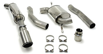 SPORTAVGASSYSTEM 3"Rostfritt - VOLVO 850-ser/C70 I/ V70 I /S70, Turbo,  Ändrör spec 1x100mm