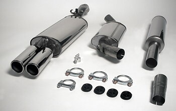 SPORTAVGASSYSTEM 2,5"  VW Golf 2 