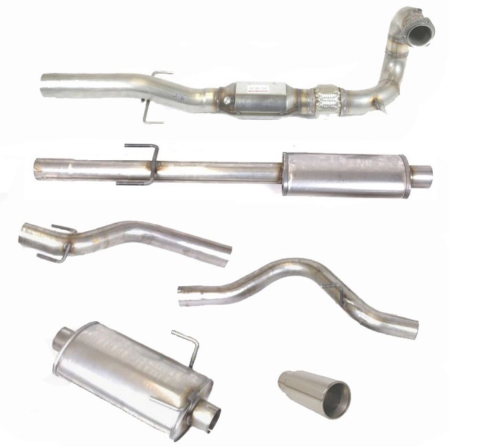 SPORTAVGASSYSTEM 3" ALU  med Framrör  Superflow SAAB 9-5 98-01/Aero 98-03