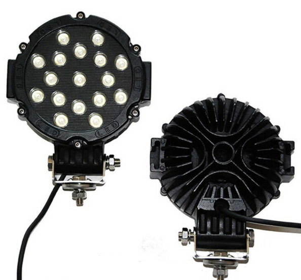 LED RUND 7" 51W - 