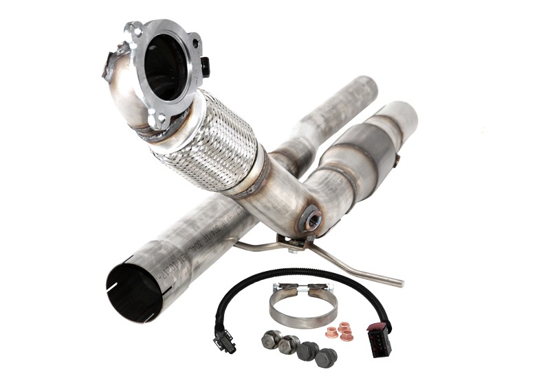 FRAMRÖR DOWNPIPE 3" med KAT VOLVO  70 I-ser Turbo  2WD;  1999-