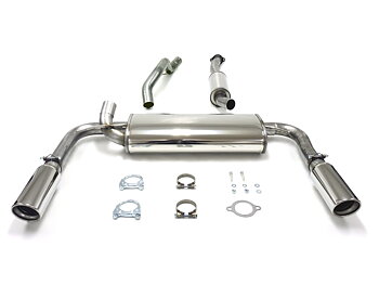 SPORT AVGASSYSTEM  2,5" - VOLVO S/V50 T5 AWD 2004- , Ändrör 2x100 mm