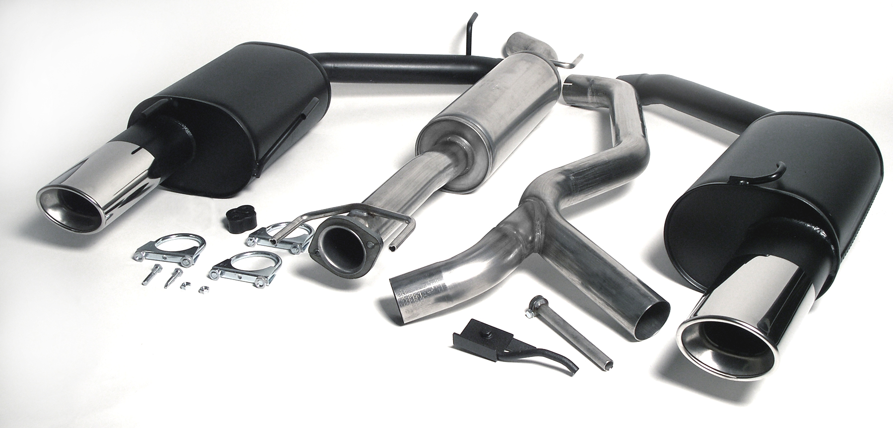 SPORTAVGASSYSTEM DUPLEX 2,5" SAAB 9-5 1998-2005 - "Duplex"