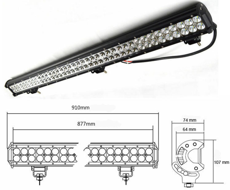 LEDRAMP 2-raders RAK  36" 234W