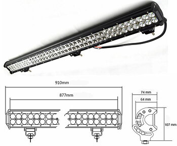 LEDRAMP 2-raders RAK  36" 234W