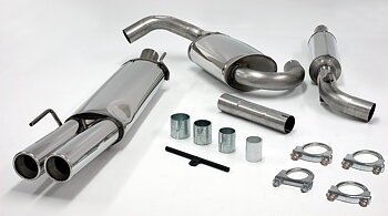 SPORTAVGASSYSTEM 2,5" VW Golf 3 91-97