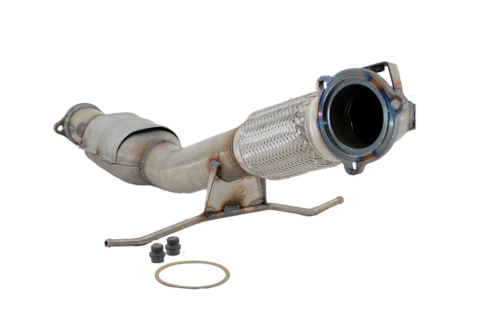 FRAMRÖR DOWNPIPE 3" med KAT VOLVO V70 III 2WD  2,5T, 2,5 FT