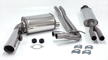 SPORTAVGASSYSTEM  VOLVO V70 XC AWD/ XC70 2001-2007 , 2,5"/ 2x2",  Ändrör 1x100mm
