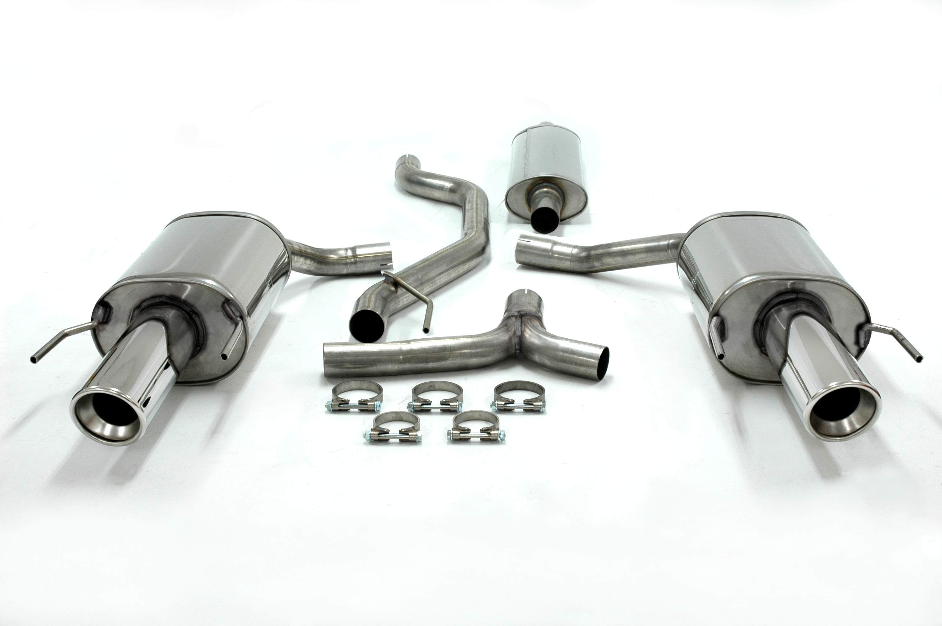 SPORTAVGASSYSTEM DUPLEX 2,5" SAAB 9-3 II, 1,8 2,0T, 2,8 T  Aero -"Duplex"