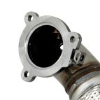 SPORTAVGASSYSTEM 3" Rostfritt med  3" FRAMRÖR *)  och KAT -  2 dämpare - VOLVO 70 I-ser Turbo:  1999- - 2