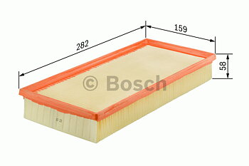 LUFTFILTER  "Premium" fabr. MAHLE- SAAB 900 II, 9-3 I (98-00)