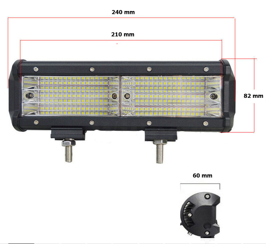 LEDRAMP 9D, RAK 10" / 270*