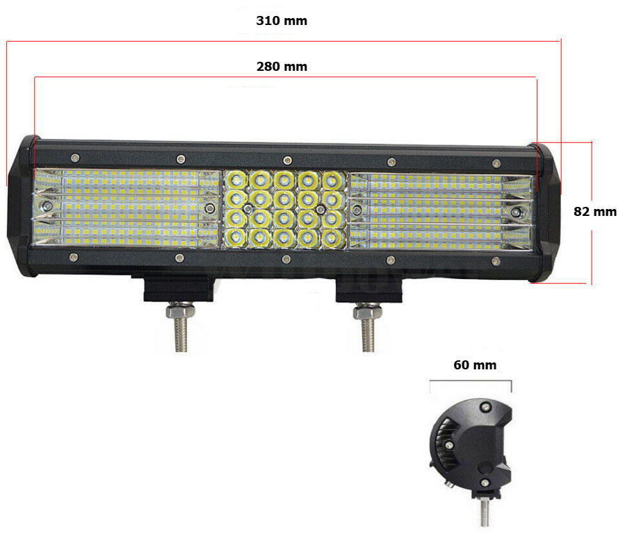 LEDRAMP 9D, RAK 12"/ 330*