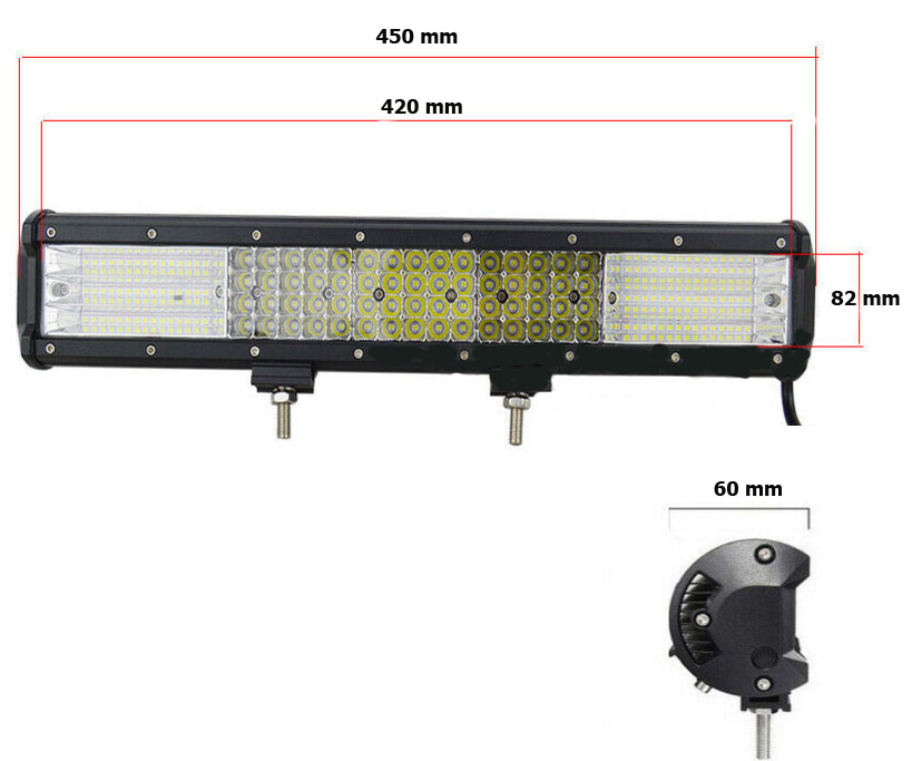 LEDRAMP 9D, RAK 18" /450*