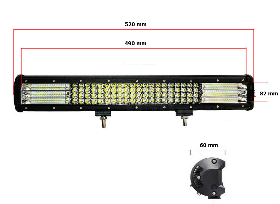 LEDRAMP 9D, RAK  20"/510 *