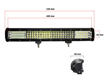 LEDRAMP 9D, RAK  20"/510 *