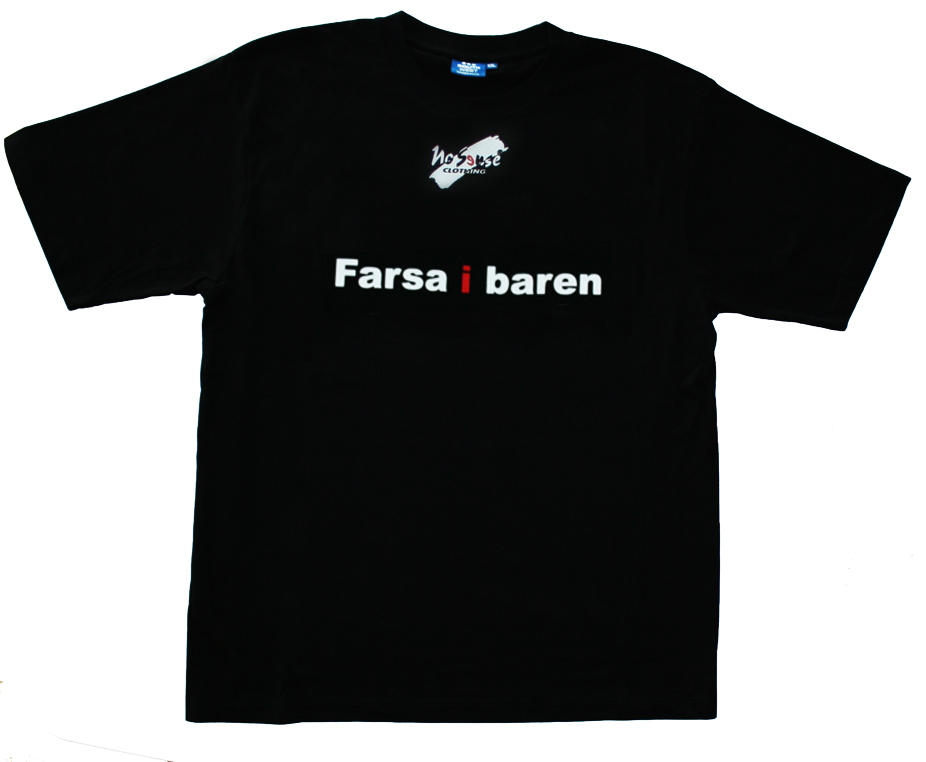 T-shirt No Sense "Farsa i baren" LAGERRENSNING 55%