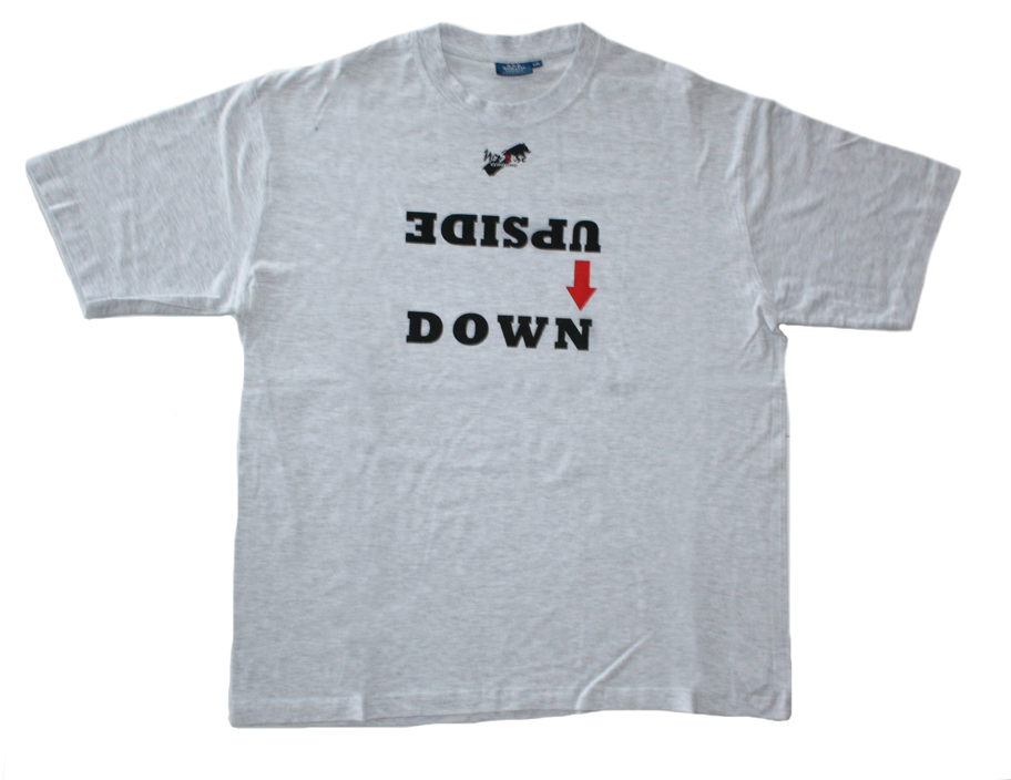 T-shirt No Sense "Upside Down" SUPERREA 55%