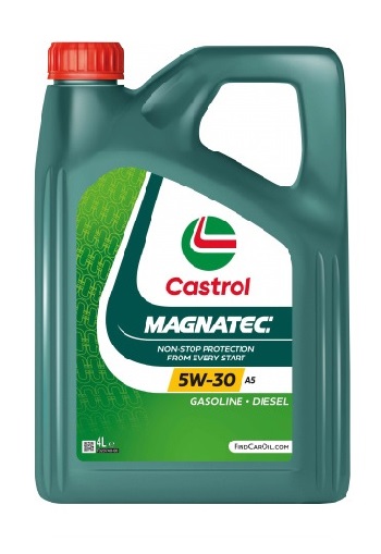 MOTOROLJA CASTROL Magnatec - helsyntetisk 5W30 A5- 4 lit