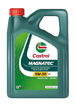 MOTOROLJA CASTROL Magnatec - helsyntetisk 5W30 A5- 4 lit