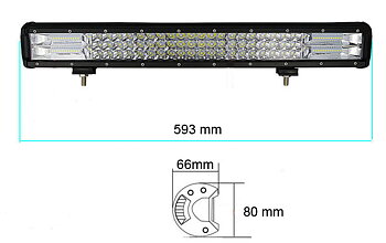 LED RAMP 7D, RAK 22" / 324*