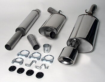 SPORTAVGASSYSTEM 2,5"  VW Corrado -91