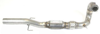 FRAMRÖR DOWNPIPE 3" Rostfritt med FIA  100 cells kat SAAB 9-5 98-10