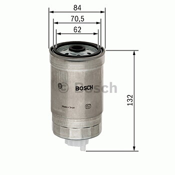 BRÄNSLEFILTER   fabr BOSCH  Volvo  S60 I /V70 -XC70-II/ S80 I/ XC90 I -Dieselmotorer