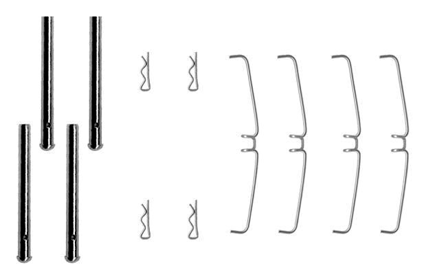 Monteringssats belägg FRAM GIRLING- VOLVO 140-ser /240-ser m.fl solid skiva